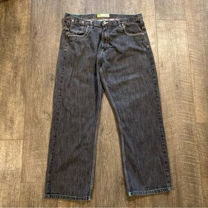 Vintage Y2K PJ Mark Baggy Jeans Jnco Style Wide Leg Embroidered Pocket Size 42